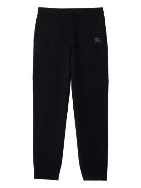 Pantaloni Burberry de lână negru