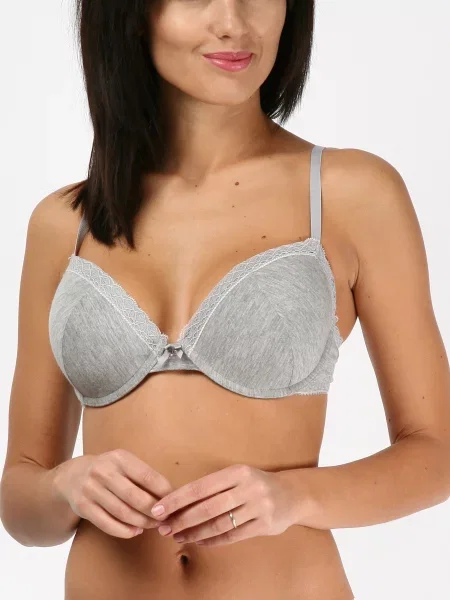 Бюстгальтер PRETTY POLLY Katrina віскоза/поліамід сірий