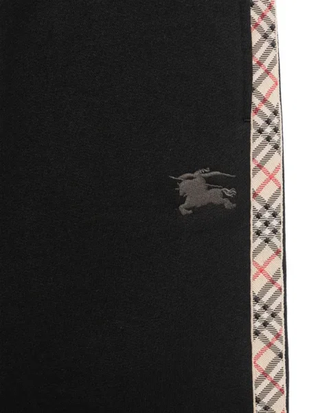 Dětské kalhoty Burberry černé