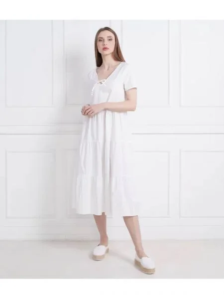 Tommy Jeans Rochie alb