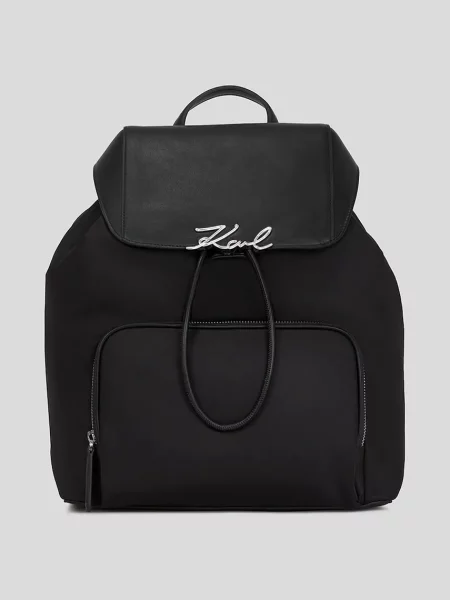 Раница Karl Lagerfeld K/SIGNATURE дамска голям черно