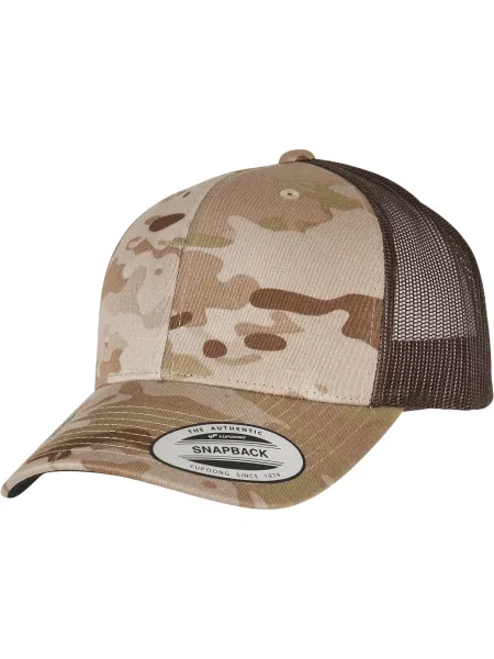 Retro kapa Flexfit rjava