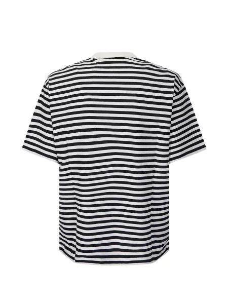 Ριγέ μπλούζα Carhartt Wip με κέντημα μαύρο