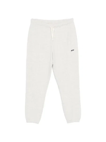 Pantaloni Autry cu broderie gri