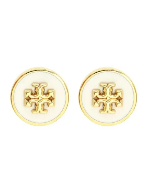Kolczyki Tory Burch żółte