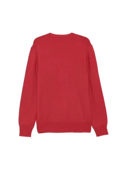 Sweter Baracuta wełniany czerwony