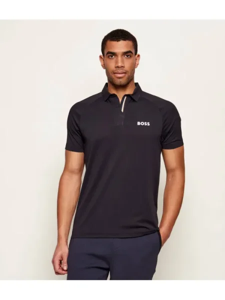 BOSS GREEN Polo PL_GOC Paddytech negru