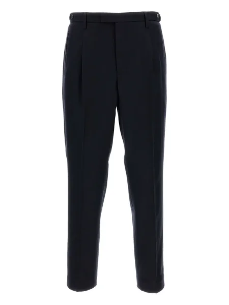 Pantaloni Barena plisate albastru