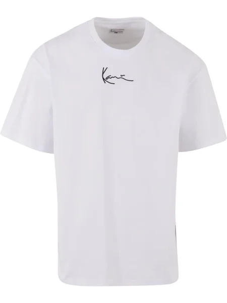 Karl Kani Tricou Essential crem / negru alb