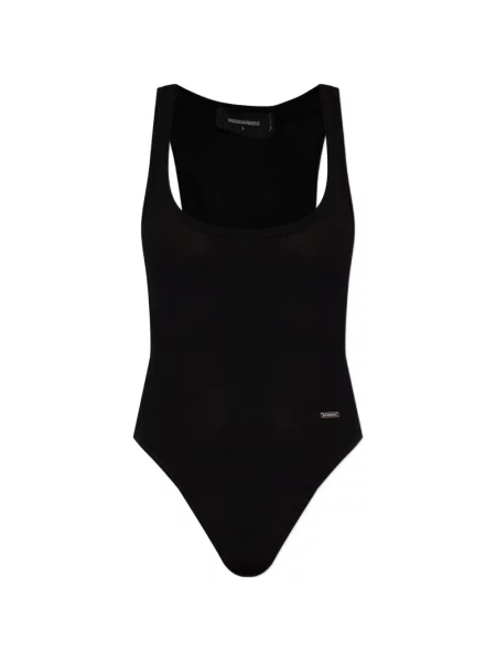 Body Dsquared2 tricotate cu autograf negru