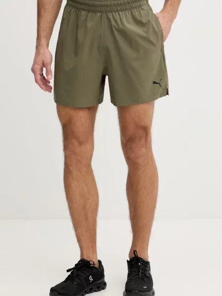 Puma kratke hlače Woven zelena