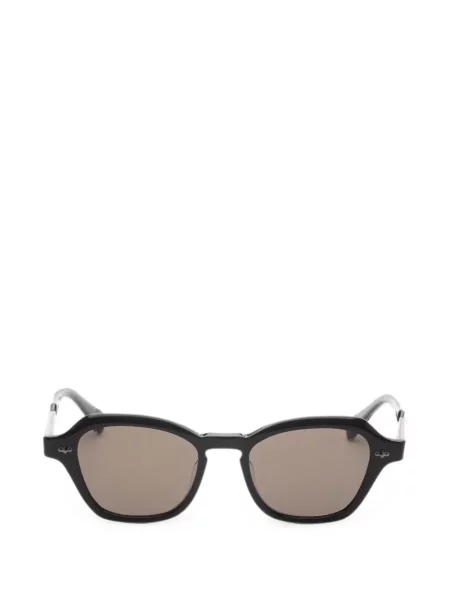 Ochelari de soare Garrett Leight cu imprimeu geometric negru