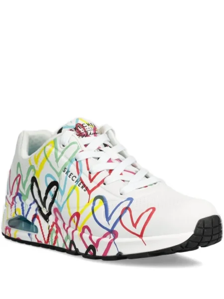 Sneakerși Skechers alb