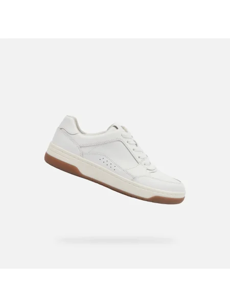 Sneakerși Geox alb