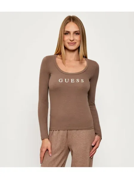 Guess Underwear Bluză NEW CARRIE | bej