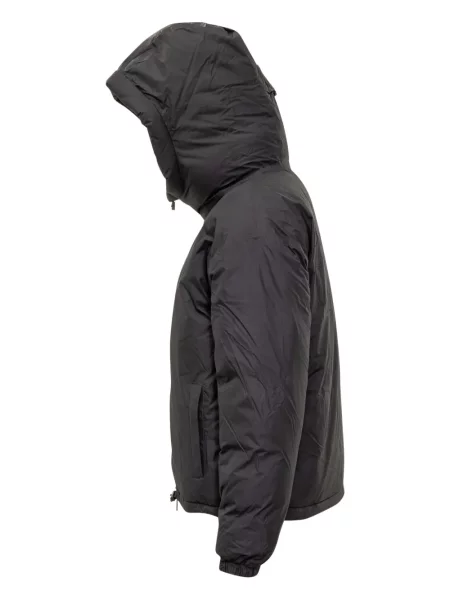 Geacă K-way cu glugă negru