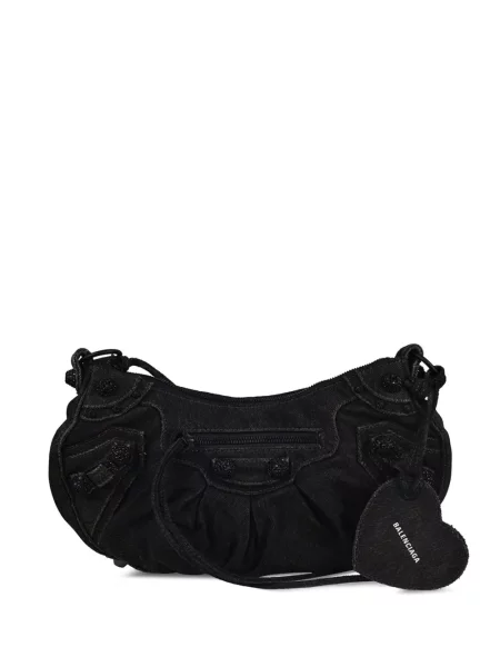 Stras geantă Balenciaga negru