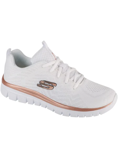 Félcipő Skechers fehér