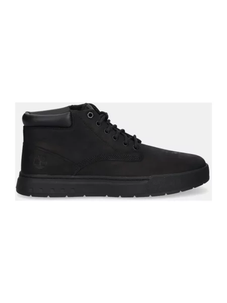 Botki Timberland skórzane czarne