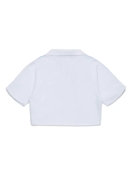 Koszulka polo dziecięca Dsquared2 biała