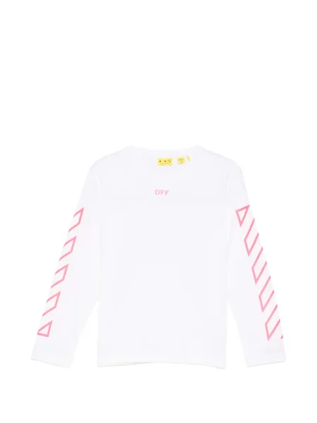 Koszulka dziecięca Off-white biała