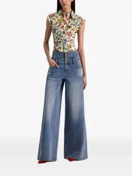 Top Alice + Olivia cu model floral cu imagine