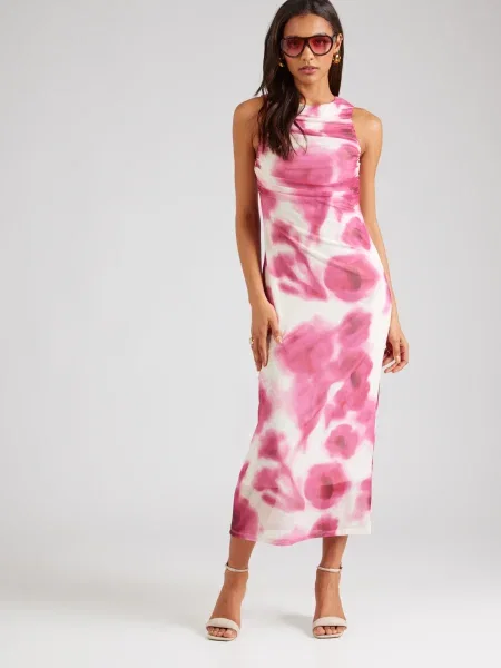 ONLY Rochie cocktail Paris Roz alb