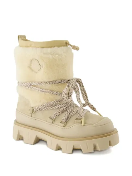 Gležnjače Moncler s vezicama s čipkom