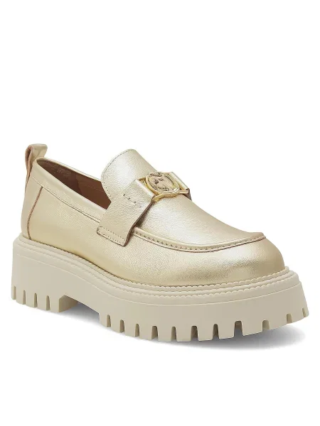 Loafers Eva Minge zlatá