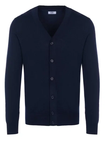 ICEBERG Kardigan Iceberg Pullover mornarsko plava