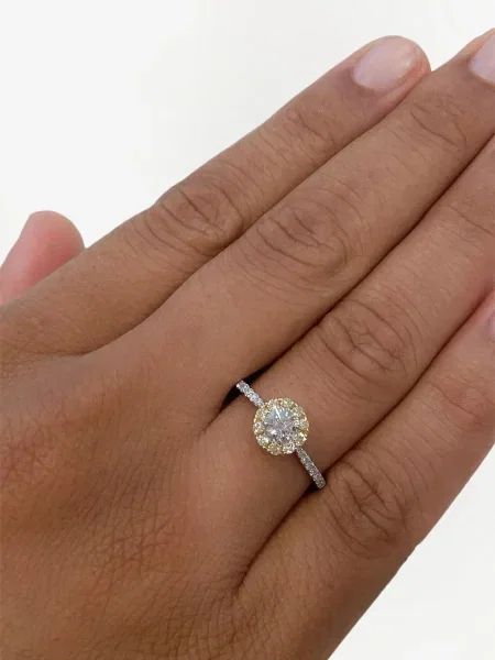 Žiedas Hyt Jewelry balta