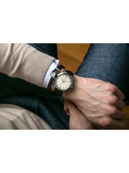 Ceas Philipp Blanc negru
