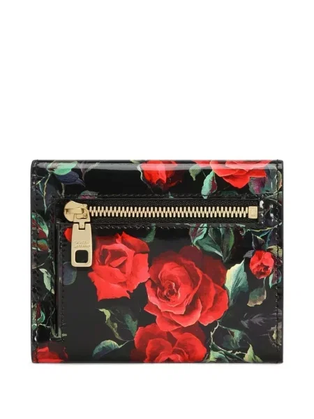 Raštuotas piniginė Dolce & Gabbana juoda
