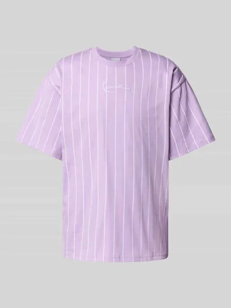 T-shirt z wyhaftowanym logo Karl Kani