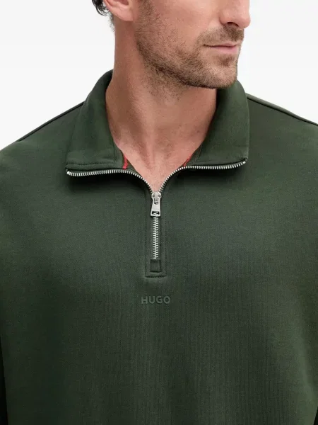 Hanorac Hugo cu autograf verde