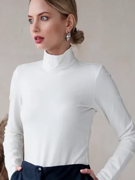 Водолазка LadyLike текстиль білий