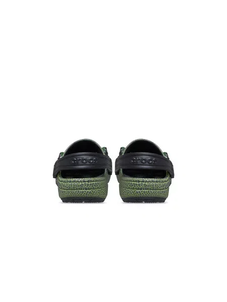 Crocs Šlepetės Classic IAM Scary Dino Clog T juoda
