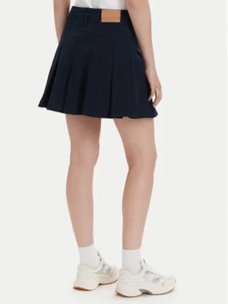 Tommy Jeans Plisirano krilo Mornarsko modra