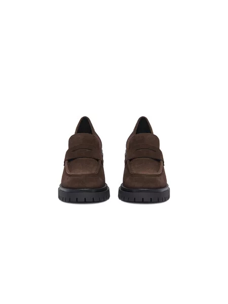 Loafers Badura Tmavo hnedá