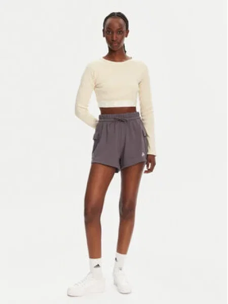 Adidas Cyklistické šortky Essentials Šedá bílé