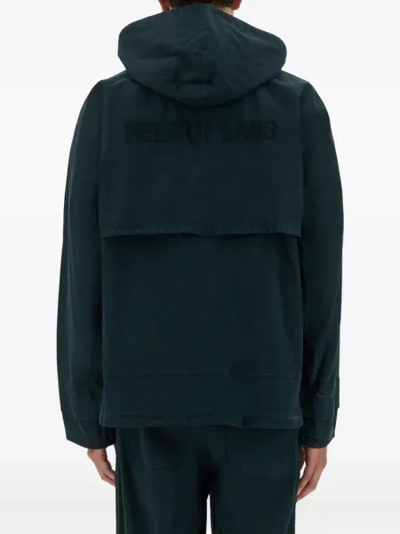 Geacă Helmut Lang cu glugă verde