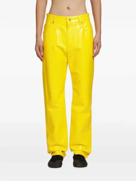 Pantaloni Loewe galben