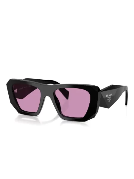 Ochelari de soare Prada Eyewear cu imprimeu geometric negru