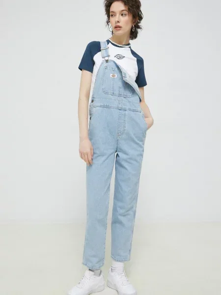 Дънков гащеризон Dickies синьо