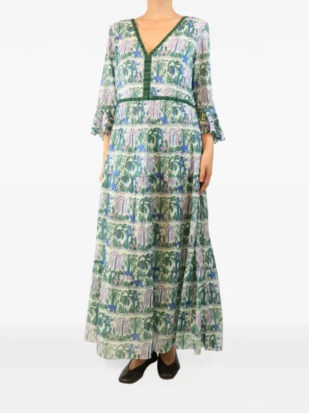 Rochie maxi Emporio Sirenuse verde