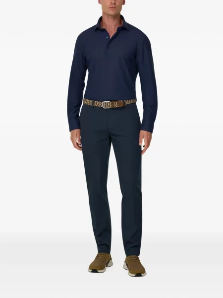Pantaloni Boggi Milano stretch albastru