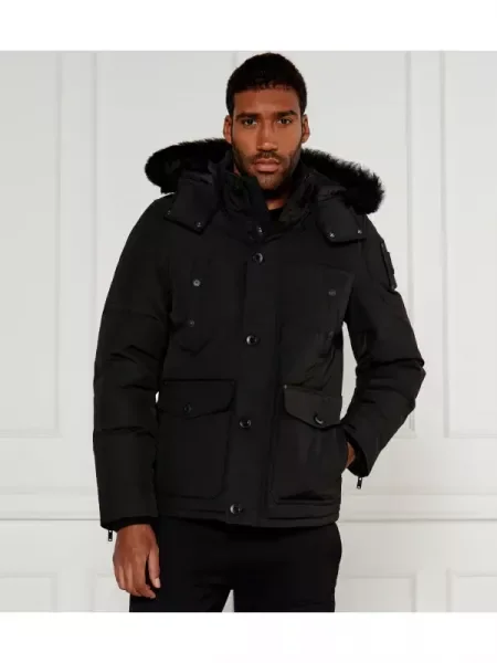 Moose Knuckles De puf geacă ONYX negru