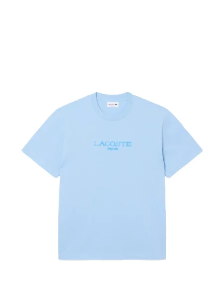 Tricou Lacoste cu imagine albastru