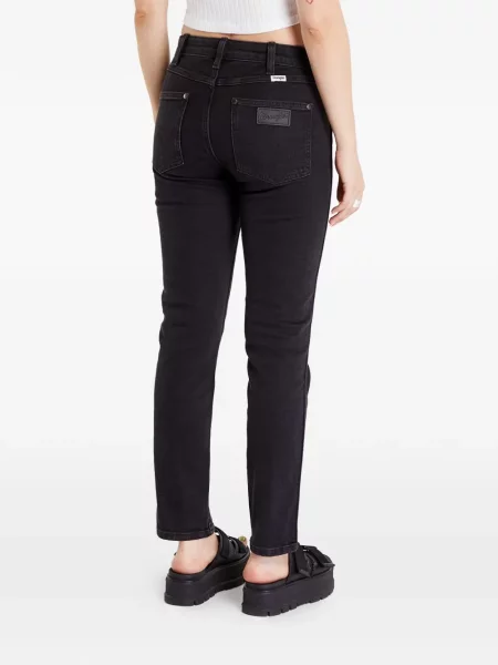 Blugi Wrangler cu autograf negru