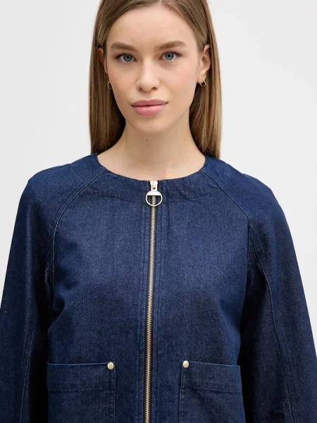 Джинсовая куртка Barbour синяя